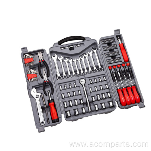 Tool With Sockets Kit Set in Storage Case